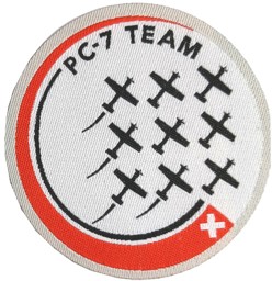 Bild von PC-7 Team Abzeichen gewoben